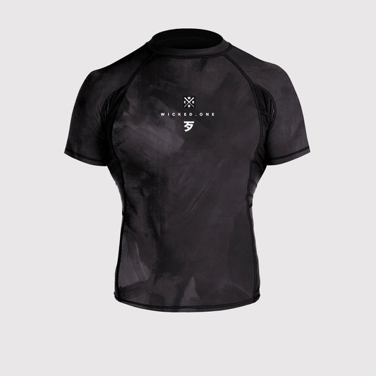 Wicked1 RASHGUARD CONTEST BLACK
