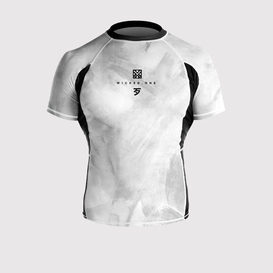 Wicked1 RASHGUARD CONTEST WHITE