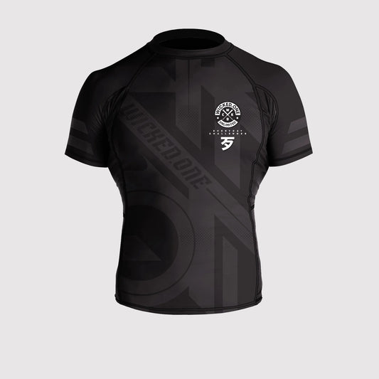 Wicked1 RASHGUARD OUTSIDERZ BLACK